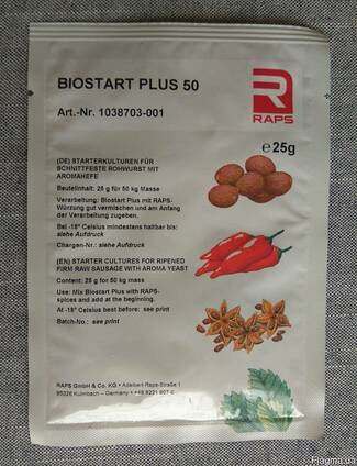 Biostart Plus Raps - стартовые культуры д сыровяленых колбас