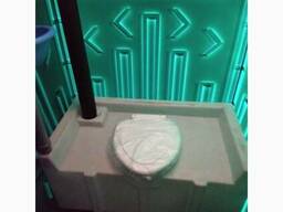 Туалет передвижной автономный зеленый