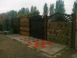 Бетонні паркани та тротуарна плитка у Вінниці