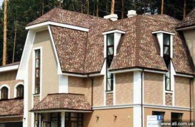 Битумная черепица Шинглас Джаз цвет Коррида