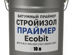 Битумная грунтовка СтройИзол Праймер Ecobit ведро 10,0 л ДСТУ Б В.2.7-108-2001