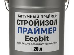 Битумная грунтовка СтройИзол Праймер Ecobit ведро 20,0 л ДСТУ Б В.2.7-108-2001