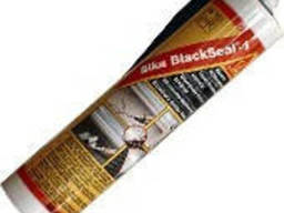 Битумный герметик, чёрный, герметизация швов вокруг дымовых труб, окон Sika BlackSeal-BT