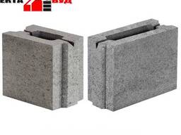 Блок будівельний бетонний шлакоблок перегородковий 130х90х188 + 200х90х188 (комплект)