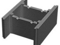 Блок бетонный несъемной опалубки (510х400х235) ― это сквозн