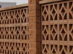 Кришка двоскатна (зрізана) 500х500 персиковий