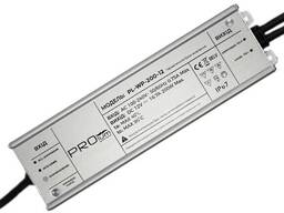 Блок питания импульсный Prolum Slim 200W 12V (IP67, 16,7А) Series "WPS"