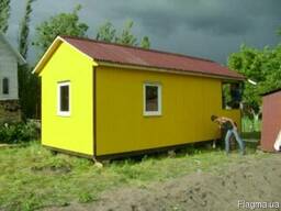 Блок пост, бытовка, вагончик.