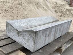 Лоток Б-1-22-75 прикромочный водоотводный