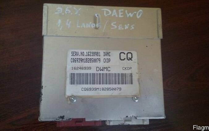 Блок управления двигателем Daewoo Lanos 1, 4. 16246939.