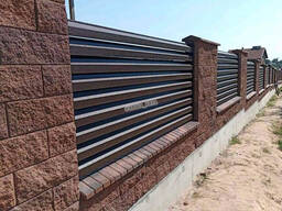 Блоки MODERN — Ваш вибір для стильного та міцного паркану!