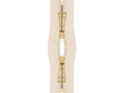 Блискавка металева нероз'ємна тип 3 на 2 бегунка 041MS-3-525 525 ARTZIP