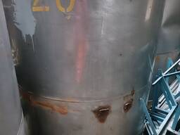 Бочка ємність 4м3 нержавейка резервуар ёмкость купажная для смешивани