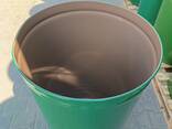 Бочка харчова металева конусна 220л. , НОВА. Виробництво ІТАЛІЯ - фото 3