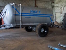 Бочка МЖТ-8 одноосна до трактора МТЗ