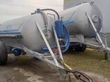 Бочка навозу МЖТ-8 одноосна вакумна з розкидачем - фото 2