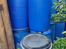 Бочка пищевая 200л под хомут без верхний крышки