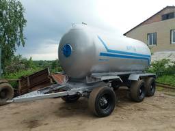 Бочка трехосная МЖТ-16 (для воды, КАС или навоза)