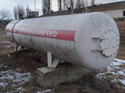 Бочки ємності СУГ під пропан 10 м³ та 6,3 м³