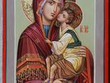 Богородица Умиление Матерь Божия Умиление икона писанная - фото 1