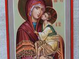 Богородица Умиление Матерь Божия Умиление икона писанная - фото 2