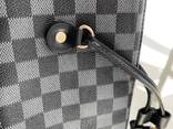 Большая сумка Louis Vuitton Neverfull Silver сумка шоппер черная TR00004 - фото 3