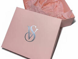 Большая коробка Victoria's Secret Розовая размер XL 28*26*5 см