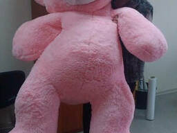 Большой медведь Алина Бублик 200 см розовый