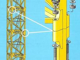 Болт крепления башенной секции Liebherr