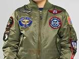 Бомбер Boys MA-1 Jacket with Patches Alpha Industries - фото 1