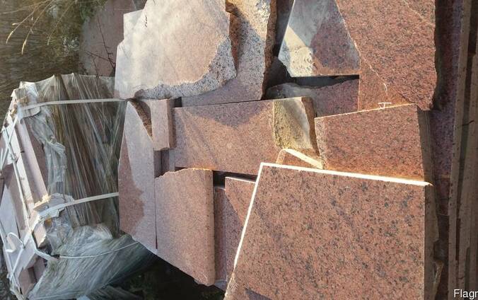 Брекчия из лезника полированная.толщ. 3см