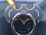 Брелок Бэтмэн Batman украшение кольцо на телефон держатель подставка