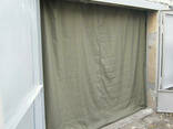 Брезентовая штора для гаража 3х2,2м - фото 1