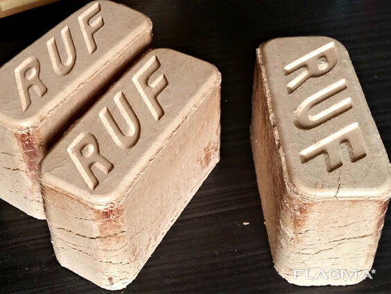 Брикети деревні паливні РУФ