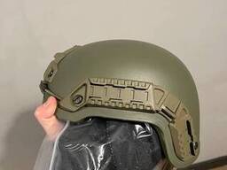 Бронешлем кевларовый тактический 3а баллистический пуленепробиваемый шлем, военное. ..