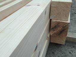 Брус строганный сухой 100х100 100х150 120х120 150х150 мм.