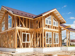 Бруси на будинки сухі