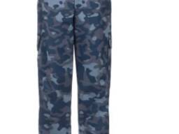 Брюки камуфляж (синий) город для Охраны