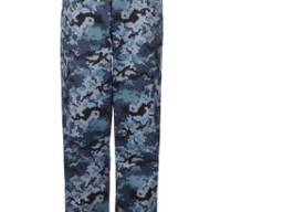Брюки камуфляж (синий) город пиксель для Охраны