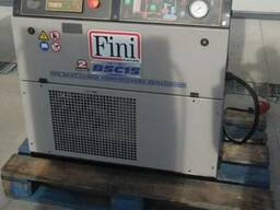 Бу винтовой компрессор Fini BSC-15 1400 л/мин 11 кВт