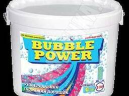 Bubble Power універсальний пральний порошок 6кг.(відро)