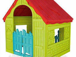 Будиночок Foldable PLAY House зелено-червоний (Keter)