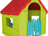 Будиночок Foldable PLAY House зелено-червоний (Keter) - фото 2