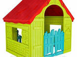 Будиночок Foldable PLAY House зелено-червоний (Keter) - фото 3