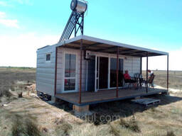 Домик с террасой 7*4,5 m