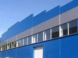 Будівництво складу із сендвіч панелей