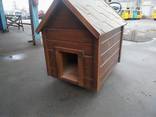 Будка для собак утепленная. будка для собаки из дерева. собачья будка. ua/ - фото 9