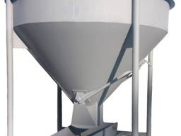 Бункер для бетона Рюмка 1 куб. м.