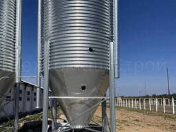 Силос металевий оцинкований для зберігання зернових/комбікорму СМОЗ-40