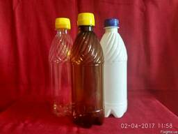 Бутылка, Пляшка 500 мл. прозора